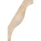 Ekena Millwork 5 1/2"W x 20"D x 32"H Funston Smooth Knee Brace, Douglas Fir BRC06X20X32FST00SDF - alternate 2
